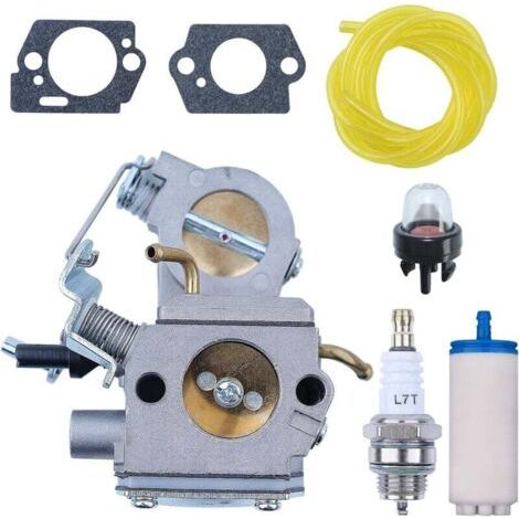 Green Mobility-Carburateur  avec bougie d'allumage, conduite de carburant et filtre à carburant pour scies à béton Husqvarna K760 et K770, compatible avec ZAMA C3-EL53 578243401 (1/4)