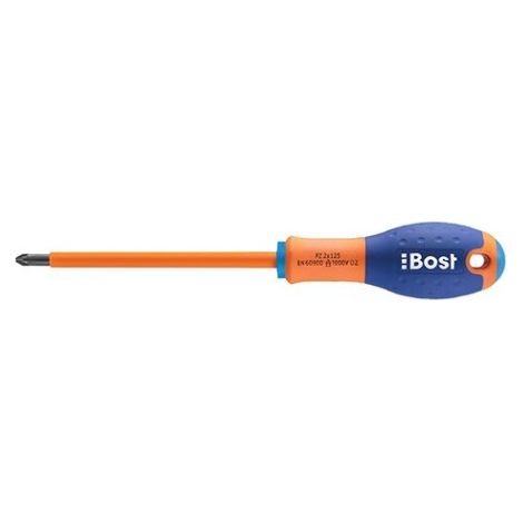 BOST Elektriker-Schraubendreher - Flachklinge Expert isoliert 1000V - 5,5 X 175 mm - 626060