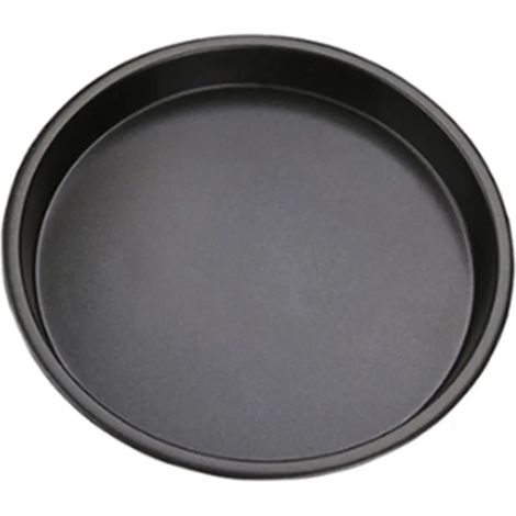 Pizza Pan - Round Non Stick Stainless Steel Baking Tray - For Home Oven Use - 6 Inch 7 Inch 8 Inch Or 10 Inch - 1 Piece (1/5)