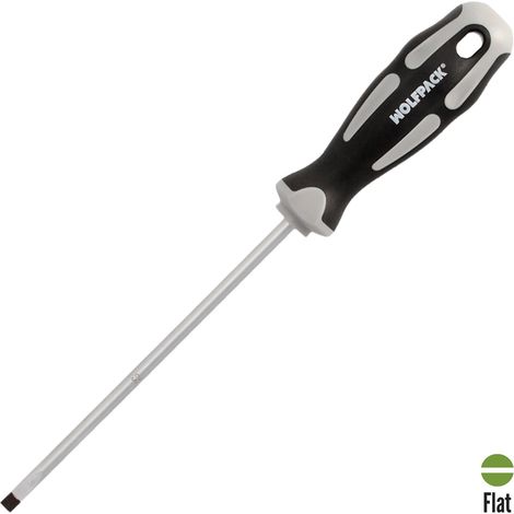Cacciavite piatto vuoto in acciaio S2 - 1,2 x Ø 6,0 x 150 mm (1/5)