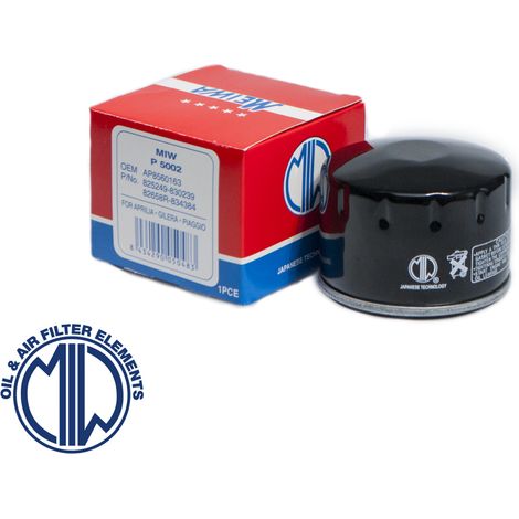 Filtro de Aceite HF184 MIW (MEIWA) Aprilia Peugeot Piaggio 50 piezas