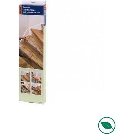 Forestea – Règle de mesure pour rénovation d'escalier – Longueur 2m – Pour bois dur – Précision millimétrique – PEFC 70% (1/2)