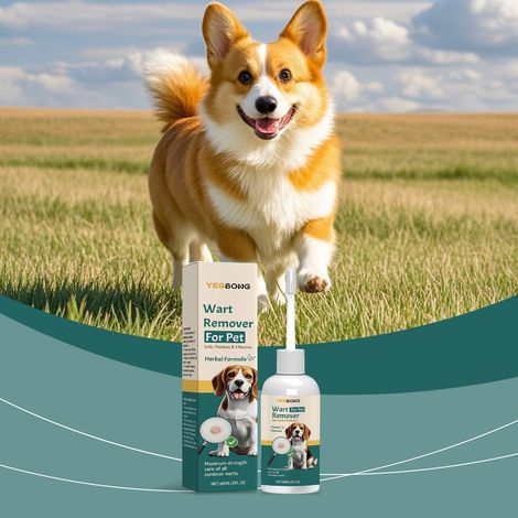 Gouttes de soin pour la peau des chiens, extrait de plantes, agent anti-irritations pour animaux, nettoyage et soin doux de la peau -- 60 ml (1/5)