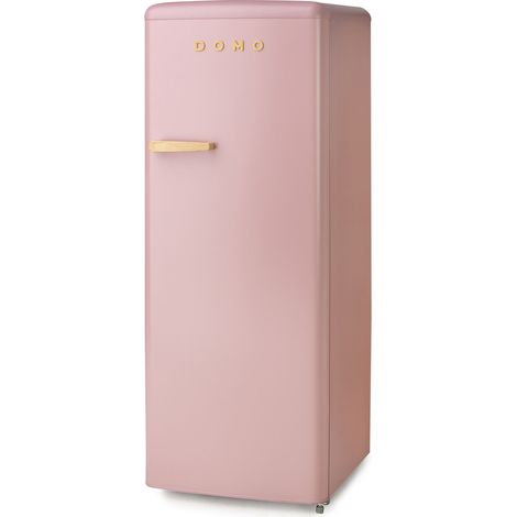 Frigorifero Mono porta Retro Vintage Rosa Domo DO91708R (1/5)