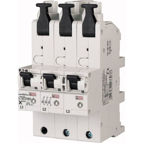Eaton LSHU-E63/3-KL, 63A, 3p, E-Char, Montage sur jeux de barres (1/2)