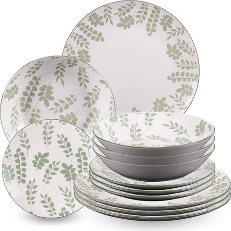 Table Passion - Service d'assiettes 12 pièces Episia