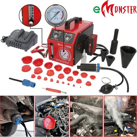KS Tools Nebelmaschine zur Lecksuche, mit 2 Ah Akku, 36-tlg (1/5)