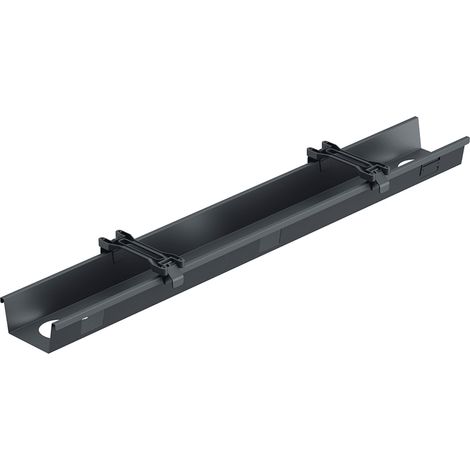 Hettich Kabelwanne Click schwarz
