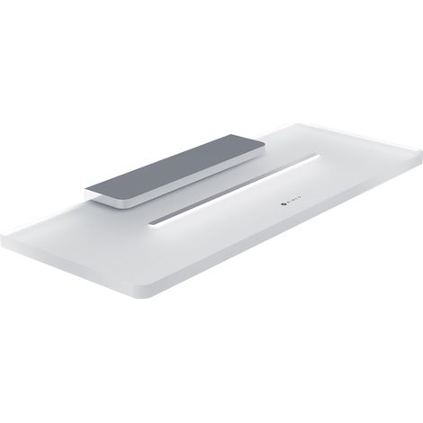 Nimco Maya étagère de salle de bain avec trous, chromée, 30 cm MA X430-26 (1/3)