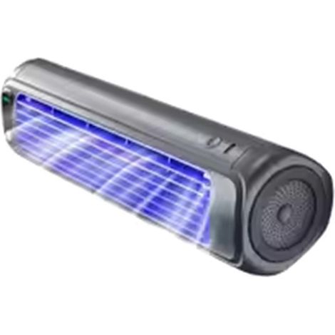 Ventilateur de cuisine d'été à trois vitesses, climatiseur mural portable, ventilateur de refroidissement ultra silencieux, compatible avec les réfrigérateurs muraux. (1/5)