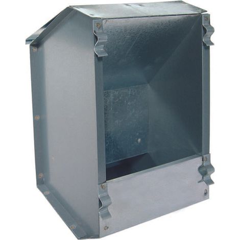 Mangiatoia con coperchio per conigli - cm.14x13x25h.
