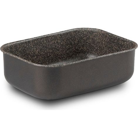 Mamù Teglia Rettangolare, lasagnera, antiaderente, alluminio, 7 strati, PFOA free, antigraffio, 25x18 cm (1/5)