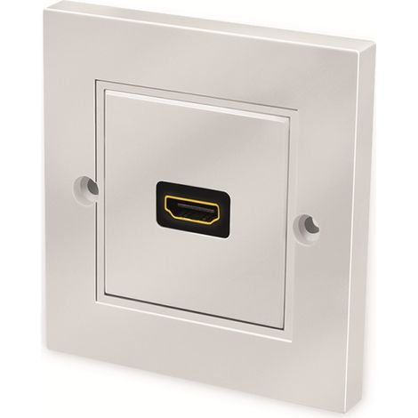 LOGILINK HDMI-Wanddose 1-Port, weiß