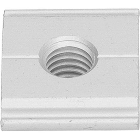 100 pièces écrous coulissants M8 en alliage d'aluminium pour profilé en T, blocs de fixation pour panneaux photovoltaïques (1/5)