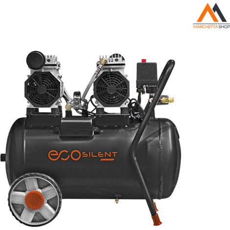 COMPRESSORE SILENZIATO 'ECOSILENT' lt.100 - hp 3 - oil free