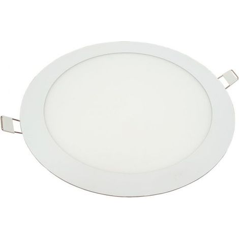 6W Panel LED empotrable - Redondo 6400K Ø120 (1/2)