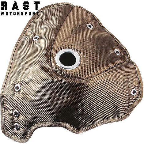 Para BMW Mini N14 N18 Cooper S R55 R56 1.6T, manta térmica de titanio para turbocompresor (()) (1/5)