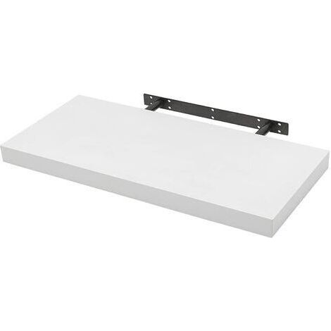 WOLTU Wandregal, für Wohnzimmer, Küche, Schlafzimmer, Badezimmer, 25 x 22,9 x 3,8 cm, Weiß, RG9365ws (1/4)