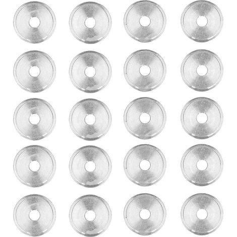 20 Stück Reduzierscheiben aus Aluminiumlegierung, Bohrungsreduzierscheibe, Roboterteile, 14 mm Außendurchmesser, 4904-0004