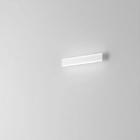 Applique in alluminio verniciato bianco Kante LED 16W CCT 3000K 4000K 6000K CRI80 220-240V 50/60Hz 1200Lm dimmerabile 4cm biemissione (1/2)