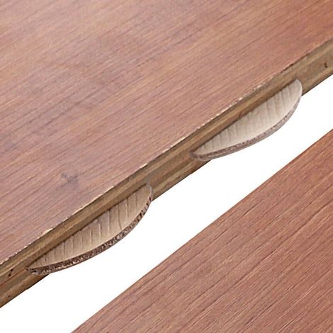 Lamelles d’assemblage 10mm – Pack de 100 lamelles en hêtre – Pour assemblages solides avec colle PVA – Compatible menuiserie (1/4)