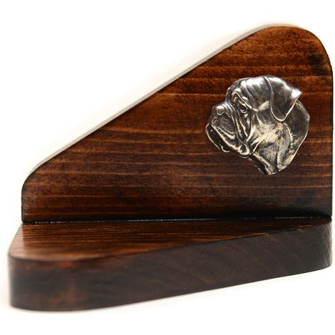 Bougeoir en bois en forme de chien, porte-bougie chauffe-plat, hommage canin par Art-Dog (1/5)