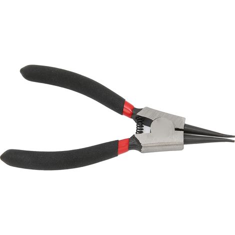 Pinces Circlips Droites Extérieures Acier Carbone Caoutchouc Universelles 125mm 1.4mm SK-112-5D (1/5)