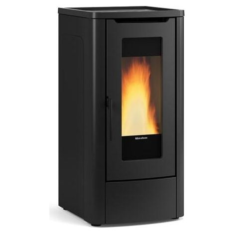 Extraflame – Poêle à granulés canalisable 10 kW – Ventilation supérieure – Évacuation arrière – Classe énergétique A+ – Volume de chauffe 287 m3 - VFS 10 KW