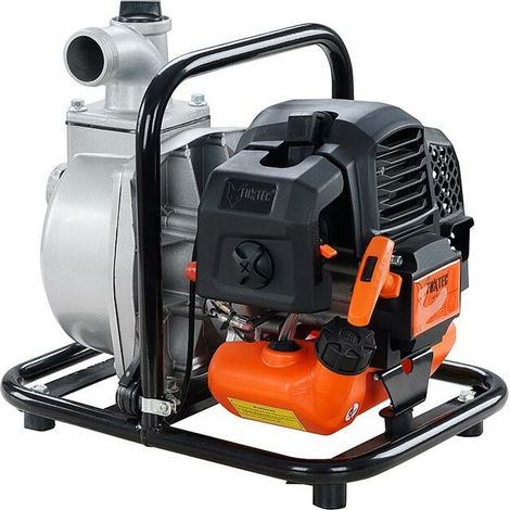 Pompe à eau thermique FXWP143 – Moteur 2 temps 1250W – Débit 8 m³/h – Hauteur de refoulement 30 m – Pour pompage étangs et citernes