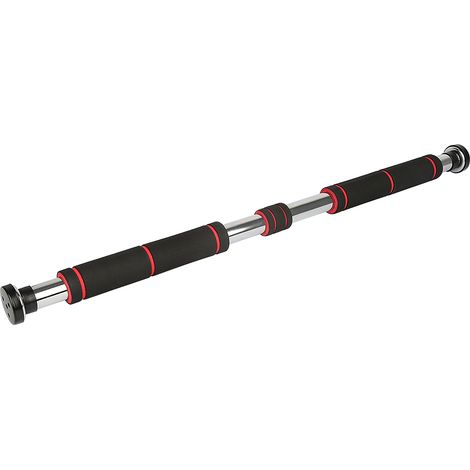 Haloyo® Klimmzugstange Türreckstange Türreck Rückentrainer Türstange 80-130cm 150kg Fitness Gerät (1/5)