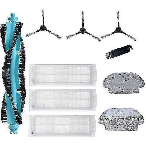 Chiffons de rechange, brosse et filtre HEPA pour balai aspirateur Viomi V2 Pro V3 SE et Mijia Styj02ym - Accessoires