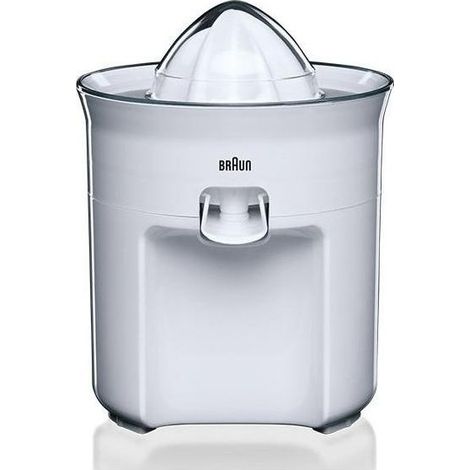Braun CJ3050 Tribute Collection Spremiagrumi Elettrico 60 W 0,35 L con coperchio Direct Serve colore Bianco (1/2)