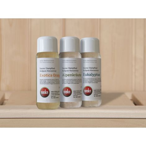 Weka Sauna-Aufgusskonzentrat 3er-Set 750 ml
