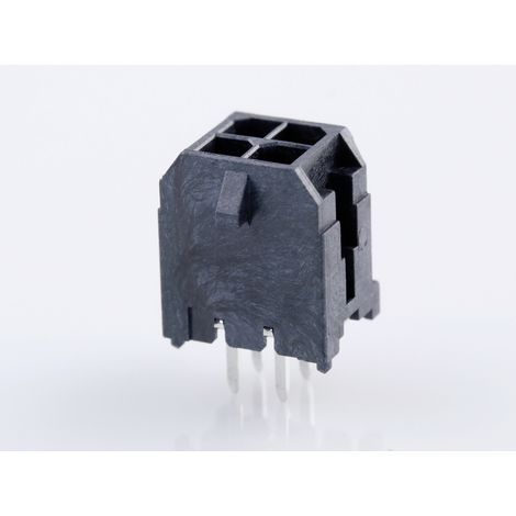 Molex Einbau-Stiftleiste (Standard)  Polzahl Gesamt 4 Rastermaß: 3 mm 430450427 1 St. Tray