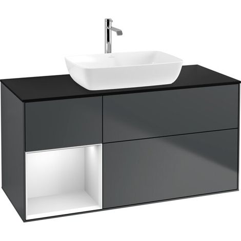 Villeroy & Boch F822MTHG meuble sous-lavabo Finion F82 (1/2)