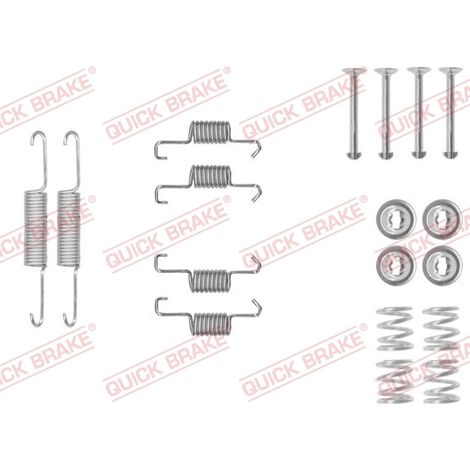 Kit d'accessoires, mâchoires de frein de stationnement Quick Brake 105-0011