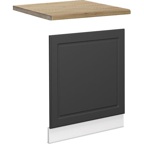 Pannello frontale Fame-Line, Antracite-oro, 60 cm , PL Rovere, Vicco