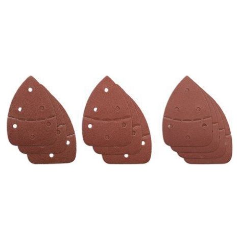 Accesorios de lijado Ryobi 10 piezas rojo 140x100 mm