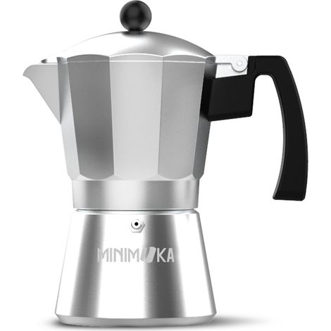 Taurus Minimoka 12 Cafetière à moka Argent