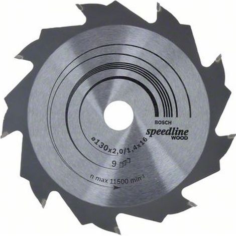 Bosch PRO Wood Kreissägeblatt 130 x 2 x 16 mm - 2608640774