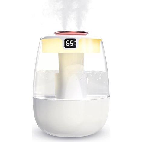 Luftbefeuchter/Diffusor für Wohnzimmer, Büro, Kinderzimmer, Schlafzimmer – Mehrere Modi – Leise – 1,3 Liter – 3 Diffusionsmodi – Automatische Abschaltung (1/5)