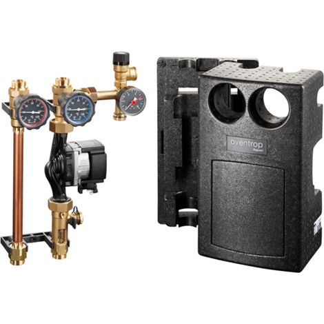 OVENTROP Estación solar Regusol SH-180 DN 25, Grundfos UPM3 W3 Solar 25-75 PWM, 2 - 15 l/min, 6 bar, 1368064