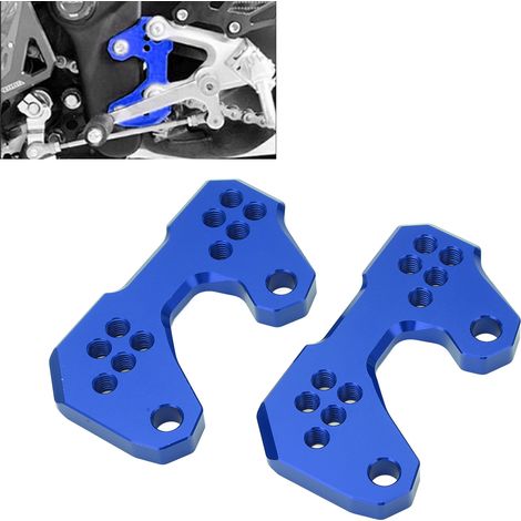 Verstellbare hintere Montagehalterung für Yamaha R3 R25 MT03 Fußrasten, blau (1/5)