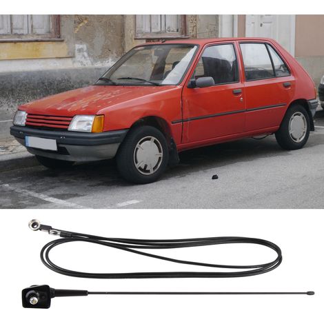 Antenne Radio FM AM en Caoutchouc pour Peugeot 205 206 306 307 309 406 806 - Remplacement de Mât Antenne (1/5)