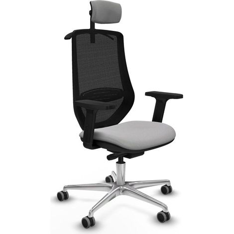 Piqueras y Crespo Silla de Oficina Mardos Gris Clair