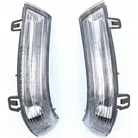 2pcs gauche droite lampe de clignotant miroir de porte OEM 1K0949101 1K0949102 pour VW Jetta Golf Git MK5 Passat Skoda Seat (1/5)