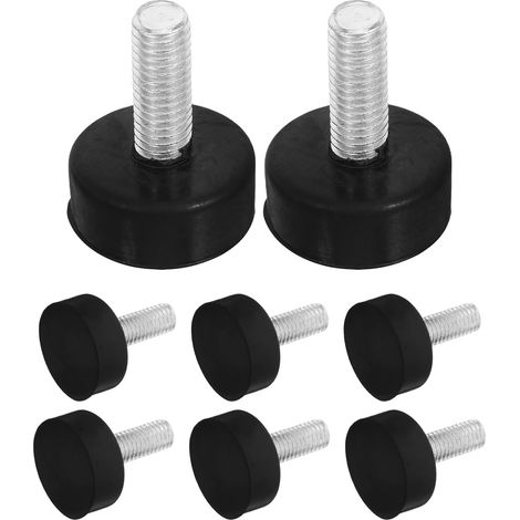 en caoutchouc anti vibrations pour pieds r glables M8 25