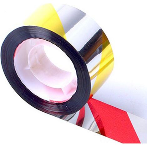 Vogelabwehrband – 100 m / 80 m x 4,8 cm – Reflektierend – Für Garten, Zaun, Terrasse, Auto – 1 Stück (1/5)
