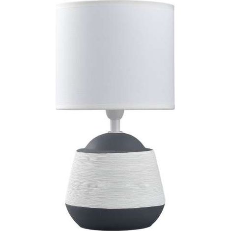 Sobremesa modelo Albany acabado gris/blanco, 30m(alto) 16(ancho) 16(fondo. (1/3)