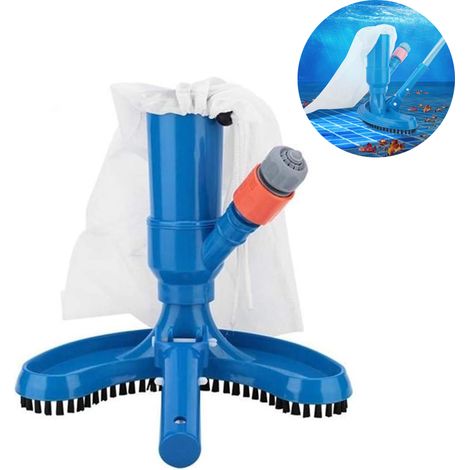 Brosse de spa pour piscine, aspirateur de piscine, brosse d'aspiration portable, tête de nettoyage à aspiration pour bassin, fontaine et bain à remous (1/5)